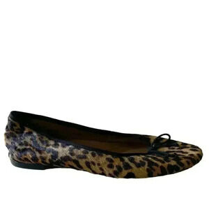 Aerosoles Shoes Women's Size US10 Animal Print Calf Hair Comfort Flats